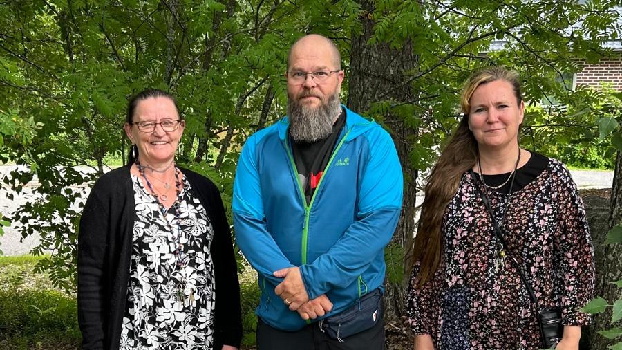 Jyväskylän Kan-kodin henkilökuntaa